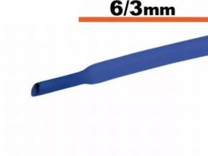 Tub termocontractibil albastru 6mm/ 3mm 0.5m
