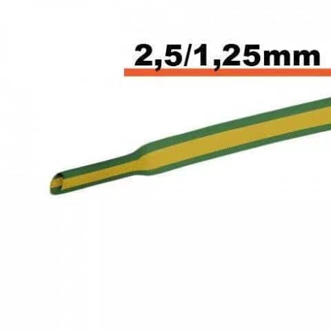 tub-termocontractibil-galben-verde-25-mm-125-mm-05m