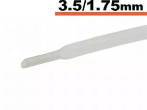 Tub termocontractibil transparent 3.5 mm/ 1.75mm 0.5m