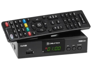 Tuner DVB-T2 /DVB-T H.265 HEVC LAN CABLETECH URZ0338A