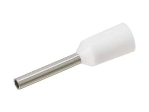 Varf terminal cablu de 0.5 mm alb