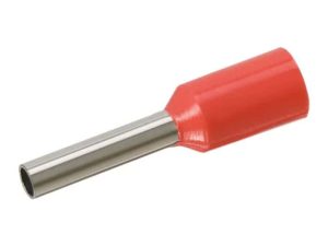 Varf terminal cablu de 1 mm rosu