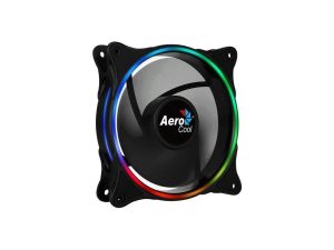Ventilator Aerocool Eclipse 120x120x25mm 12V iluminare aRGB 12LED-uri rulmenti Hydraulic Bearing sistem anti-vibratii 1200RPM E