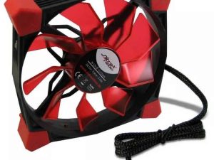 Ventilator Inter-tech cobanitrox xtended N-120-Red LED 120mm 12V