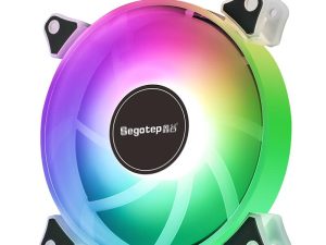 Ventilator Segotep HB-12 120x120x25mm 12V negru aRGB LED Hydraulic Bearing anti-vibratii 600-1800RPM 4pin/3pin ROMANTIC-12