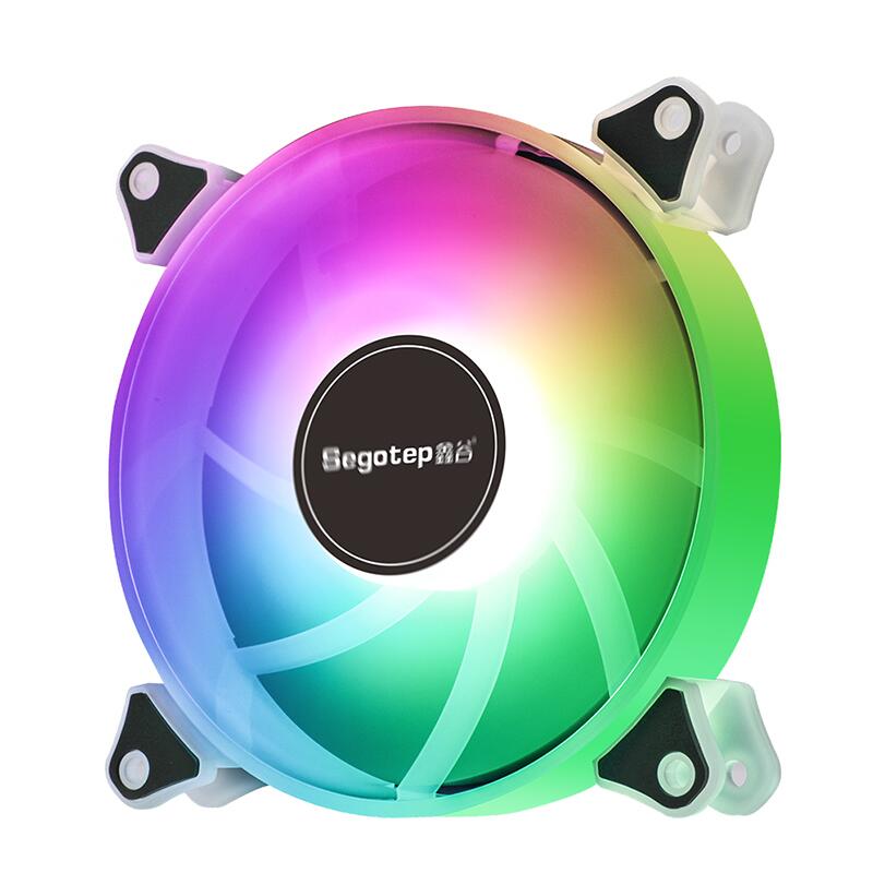 ventilator-segotep-hb-12-120x120x25mm-12v-negru-argb-led-hydraulic-bearing-anti-vibratii-600-1800rpm-4pin-3pin-romantic-12