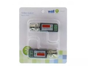 Video balun cu surub pentru cablu UTP/FTP Well