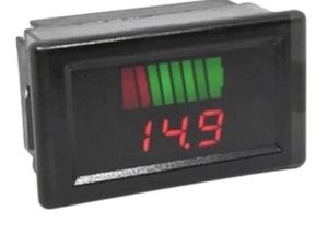 Voltmetru digital 12-72V cu display rosu ZX-EB120 VER. 5.0