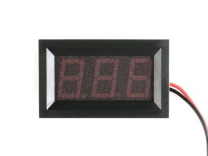 Voltmetru digital 4.5-30V cu display rosu