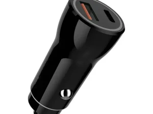 Alimentator auto 12V /24V la USB 18W si USB-C 20W QC3.0+PD