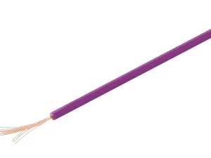 Cablu cupru multifilar izolat 10m violet 1x0.14mm Goobay 77407