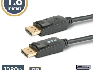 Cablu DisplayPort v1.2 la DisplayPort v1.2 FullHD 1080p + MST 1.8m delight 20333A