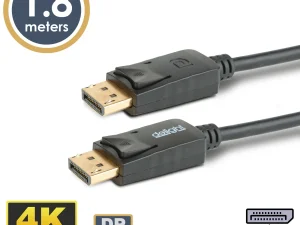 Cablu DisplayPort v1.4 la DisplayPort v1.4 4K HDR + MST 1.8m delight 20333B