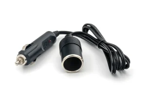 Cablu prelungitor bricheta auto 12-24V 1m cu siguranta fuzibila 10A Carguard USC005