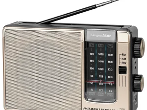Radio portabil analog AM /FM /SW 3W 205x63.2x130mm Kruger&atz KM0830