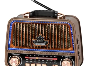 Radio portabil analog AM /FM /SW 5W 185x77.5x150mm Kruger&atz KM0833