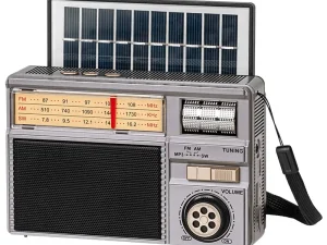 Radio portabil analog SOLAR AM /FM /SW 3W 145x60.9x96.4mm Kruger&atz KM0831