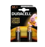 Set 2 baterii Duracell Basic alcaline AA R6 1.5V MN1500