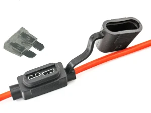 Suport siguranta auto MIDI 19x13mm etans cu cablu 23cm /1mm2 cupru max 20A 1buc Carguard USC009
