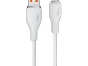 Cablu alimentare si date Baseus Pudding Fast Charging USB - USB Type-C 3.2 gen 1 100W 2m alb P10355703221-01
