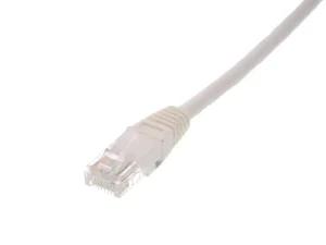Cablu de retea UTP Well Cat6 patch cord 3m alb UTP-6003-3WE-WL