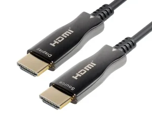 Cablu HDMI v2.0 Active Optical AOC 15m 4K 60Hz ARC Ethernet cu fibra optica 4.5mm
