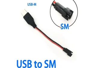 Cablu USB A tata la mufa 2pin SM mama 10cm CABLE-USBA/M-SM/F