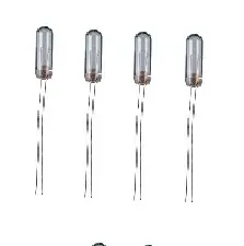 Set 10 becuri miniatura T1 1/4 12V/DC 0.9W 75mA incandescent 11.7x4.1x25.4 mm Goobay 9345-10