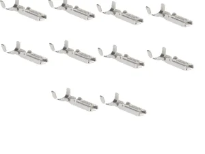 Set 10 papuci pin mama cositoriti 0.75-1.5 mm2 20AWG-16AWG pentru Superseal 1.5 TE Connectivity 282110-10