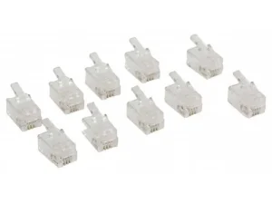 Set 100buc mufe telefon 4P4C RJ10 M`N`C 05217-100