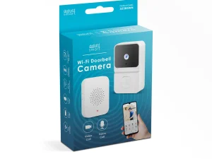 Set sonerie Video - Smart - Wi-Fi /baterie /HD alb delight 55385WH