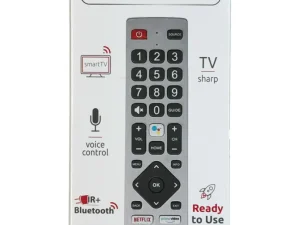 Telecomanda cu IR Cod + Bluetooth compatibila TV Sharp SHW/RMC/0133 MadeForYou (680)