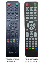 Telecomanda inlocuitoare compatibila pentru TV DenisNetwork 2.0 (672)