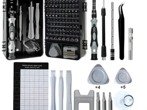 Trusa reparatii smartphone Spacer SPRT-PHONE-122 122piese /capete surubelnita /surubelnita /penseta /clipsuri deschidere telefon