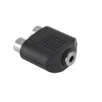 Adaptor audio Jack 3.5 mm mama - 2x RCA mama Cabletech ZLA0311S