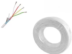 Cablu alarma 6 fire multifilare ecranate cupru + fir masa cupru 6x0.22 mm TED Wire Expert TED002310