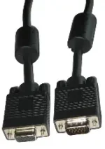 Cablu SVGA prelungitor mama-tata 1.5m dublu ecranat Cabletech KPO3711-1.5