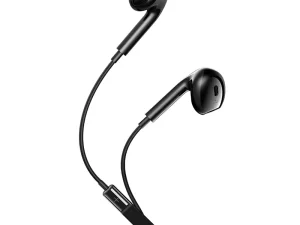 Casti stereo si microfon USB-C 1.2m negru maXlife MXEP-04