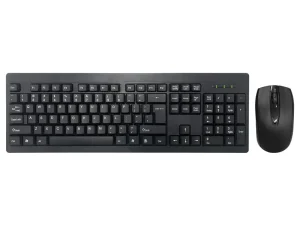 Kit tastatura si mouse wireless Omega OKM081WB 1000DPI USB