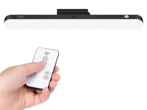 Lampa LED 2.5W /3000-5000K + telecomanda si acumulator 1200mAh negru XO-YH08B