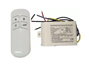 Modul control 220VAC cu telecomanda 3 iesiri MODUL-CONT3