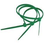 Set 100 fasete 280x4.5mm nylon verde SEL.12.425 SapiSelco SELFIT