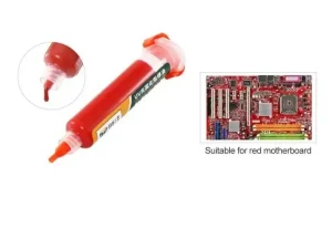 Vopsea rosie /masca protectie lipire PCB fotosensibila UV 10ml BST-UVH900-RD