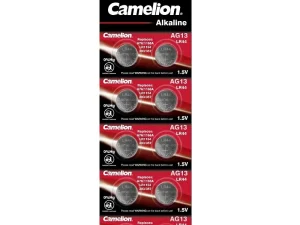 Set 10 baterii alkaline LR44 AG13 1.5V Camelion Germany