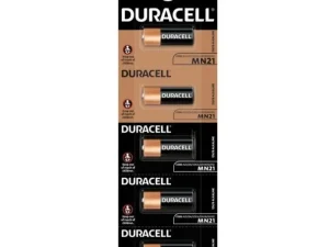 Set 5 baterii alcaline 12V Duracell MN21 /V23GA /A23 /LRV08 /8LR932