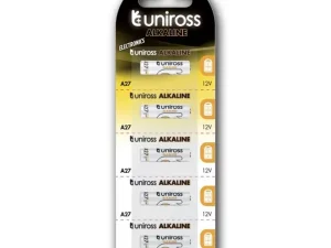 Set 5 baterii alcaline 12V Uniross MN27 /V27A /27A 311192