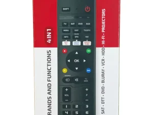 Telecomanda SUPERIOR 4in1 Universala TV /SAT /DVD /AUX IR cod programabil Superior SUPTB031 (216)